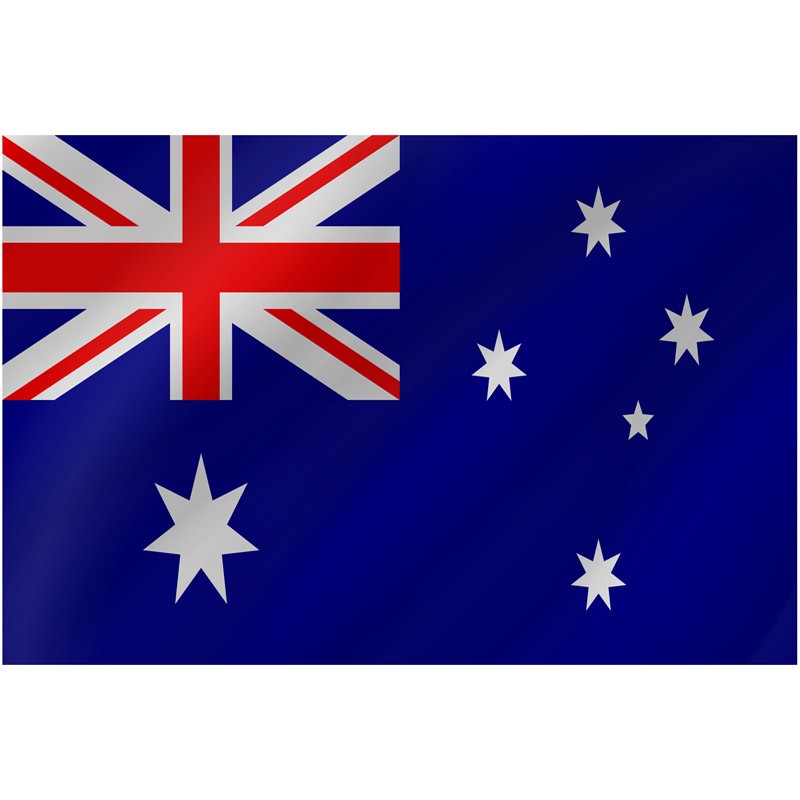 Bandiera da bastone Australia 100x150cm 