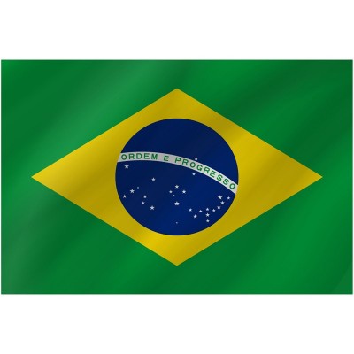 150 coriandoli da tavola bandiera Brasile: Addobbi,e vestiti di