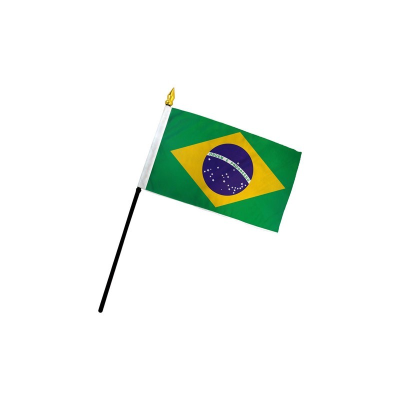 Bandiera Brasile 20 x 15 cm