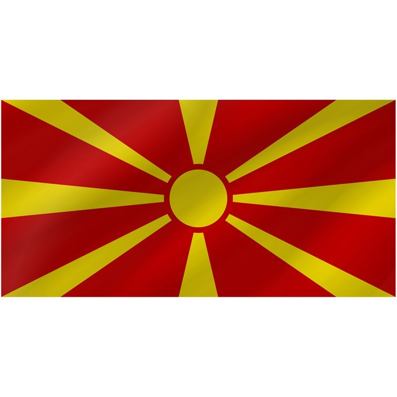 Bandiera Macedonia 150 x 90 cm