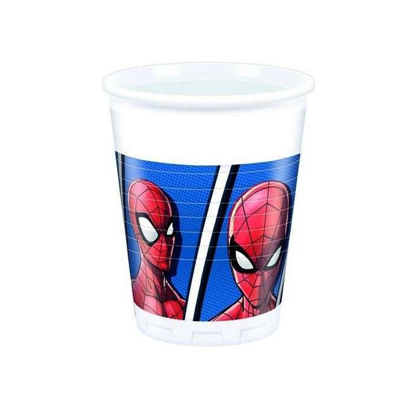 Bicchieri Spiderman - 8 pz