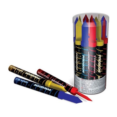 Candeline Pyrogiochi Color Ass. - 15 pz