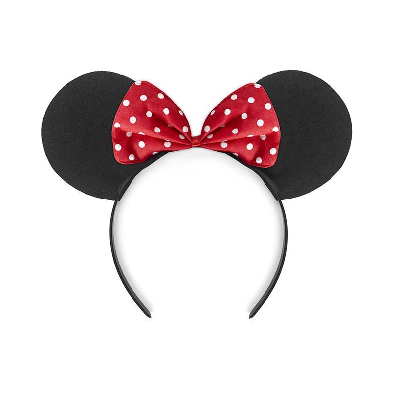 4 Orecchie di Minnie Mouse con fiocchi Disney Minnie Cerchietto Festa Favore Regalo 994168 