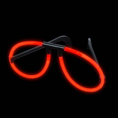 Kit 50 Occhiali luminosi rossi