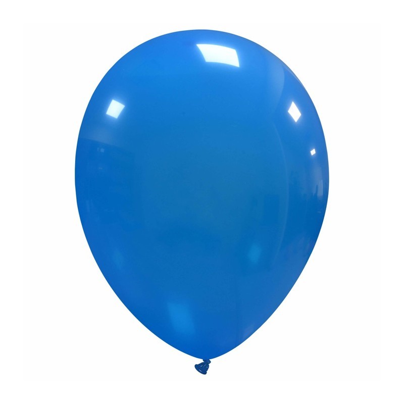 Palloncini cm 30 azzurri - 25 pz