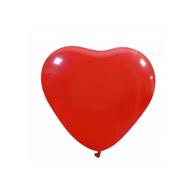 Palloncini cuore piccolo rosso - 20 pz