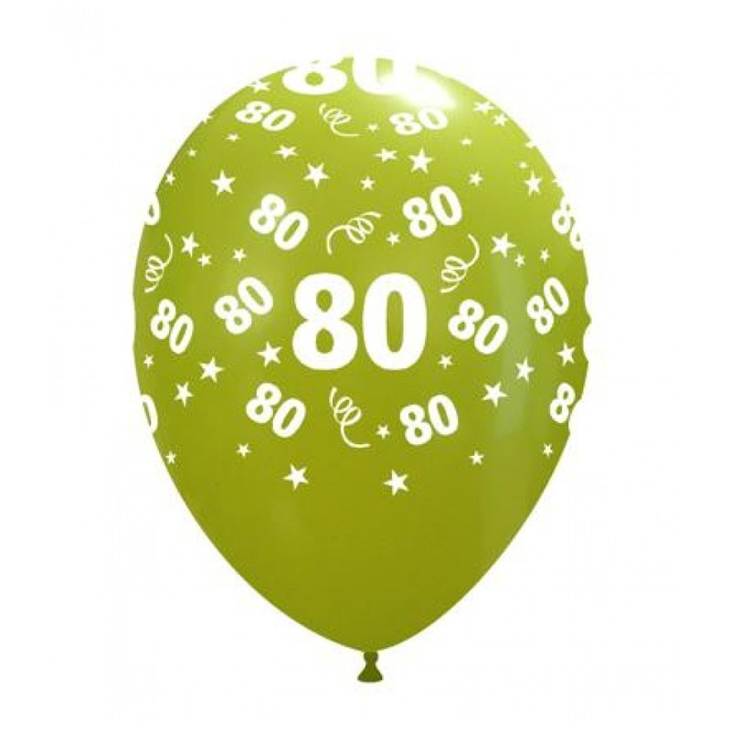 Palloncini in lattice coriandoli numero festa di compleanno 40