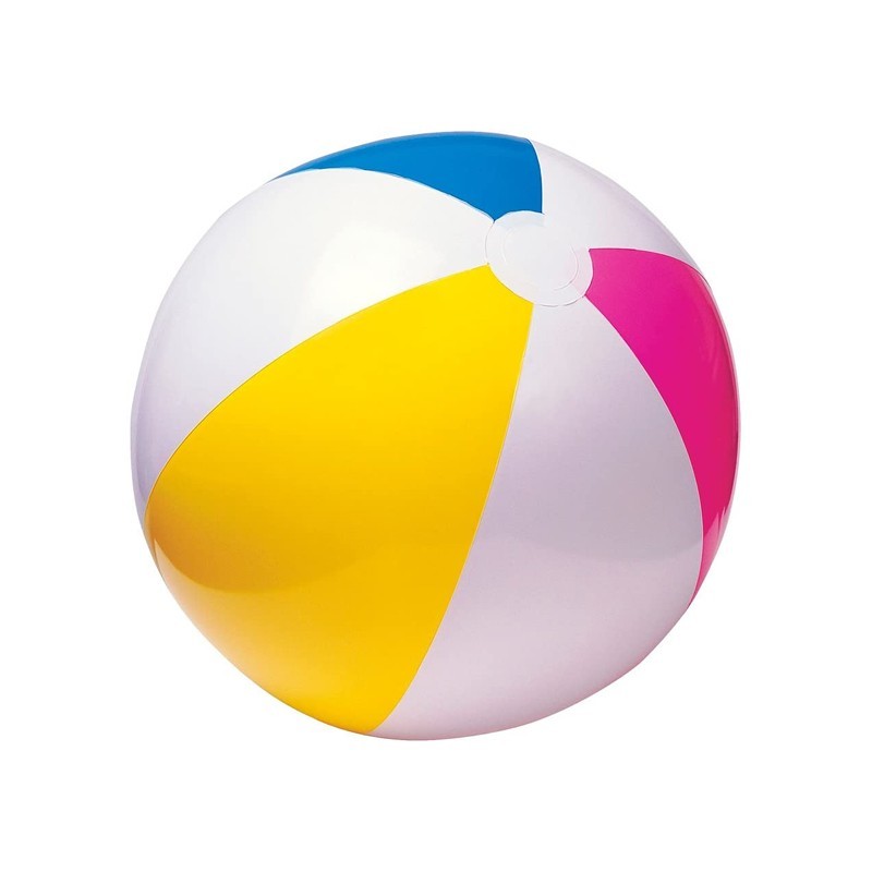 Pallone da spiaggia spicchi multicolor