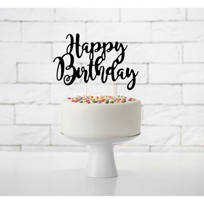 Cake Topper Happy Birthday Nero