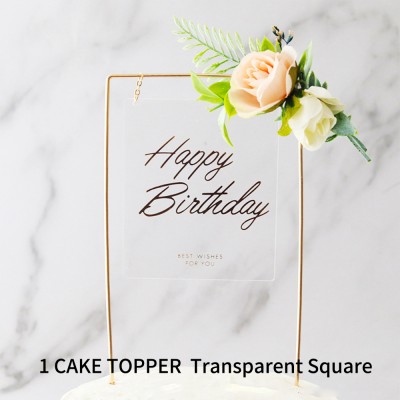 Cake Topper Happy Birthday...