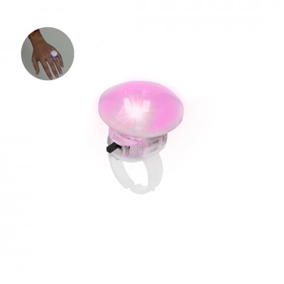 Anello bianco con luci LED