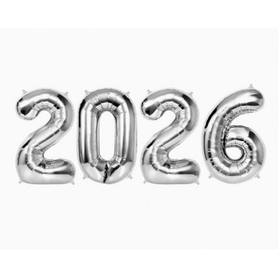 Numeri 2026 Argento 100 cm