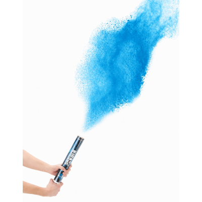 Spara polvere blu fluo 40 cm
